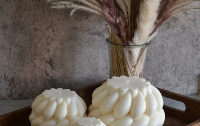 Elegant Ivory Bubble Soy Candle Elegant Ivory Bubble Soy Candle