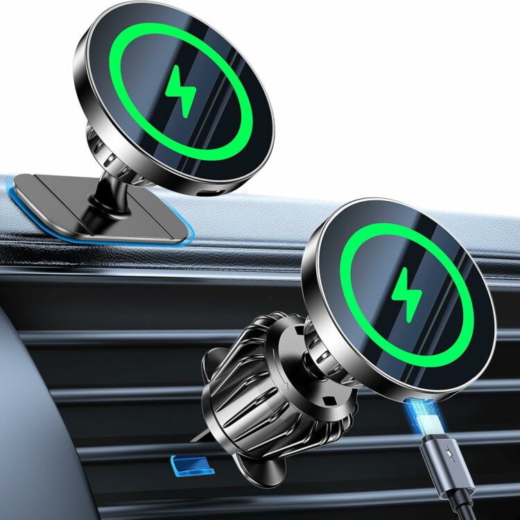 Magnetic Wireless Car Charger Mount Magnetic Wireless Car Charger Mount